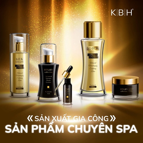 Gia công sản phẩm chuyên Spa - Gia Công Mỹ Phẩm KBH - Công Ty TNHH Thương Mại Sản Xuất KBH Company