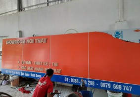 Mặt dựng Alu, banner - Quảng Cáo Bình Dương - Công Ty TNHH TM DV Quảng Cáo Đông Sơn