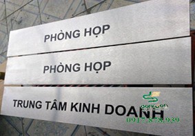 Bảng tên phòng ban - Quảng Cáo Đông Sơn - Công Ty TNHH TM DV Quảng Cáo Đông Sơn