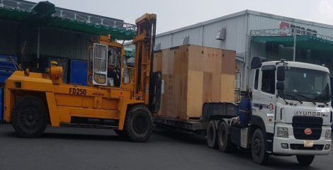 Xếp dỡ máy móc thiết bị - Dịch vụ Logistics - TNL Logistics & Trading Co., Ltd