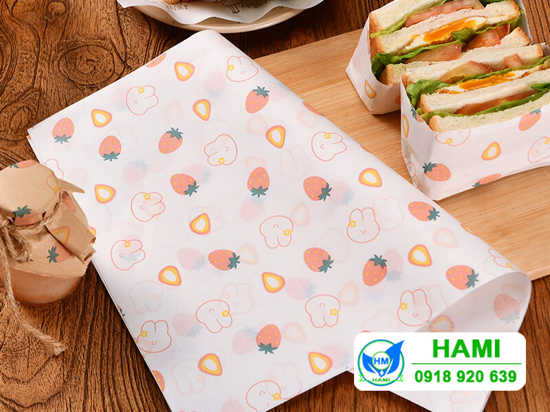 Giấy gói bánh mì - Giấy Gói Hàng Hami - Công Ty TNHH Sản Xuất Thương Mại Dịch Vụ Giấy Hami