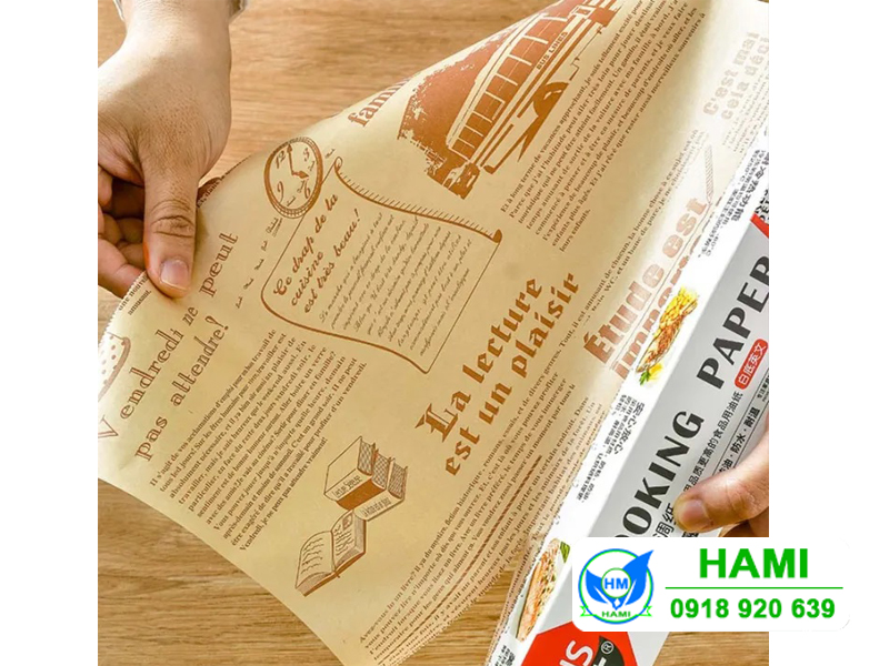 Giấy gói thực phẩm - Giấy Gói Hàng Hami - Công Ty TNHH Sản Xuất Thương Mại Dịch Vụ Giấy Hami