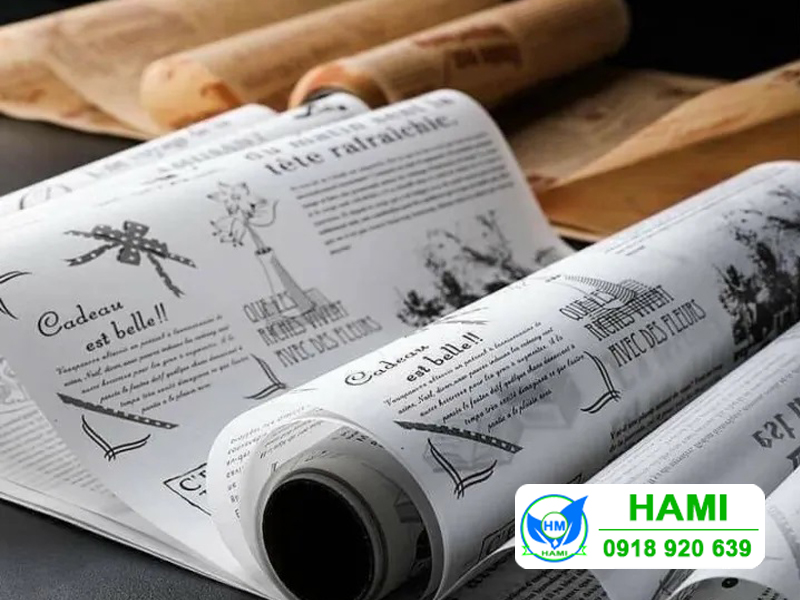 Giấy gói thực phẩm - Giấy Gói Hàng Hami - Công Ty TNHH Sản Xuất Thương Mại Dịch Vụ Giấy Hami