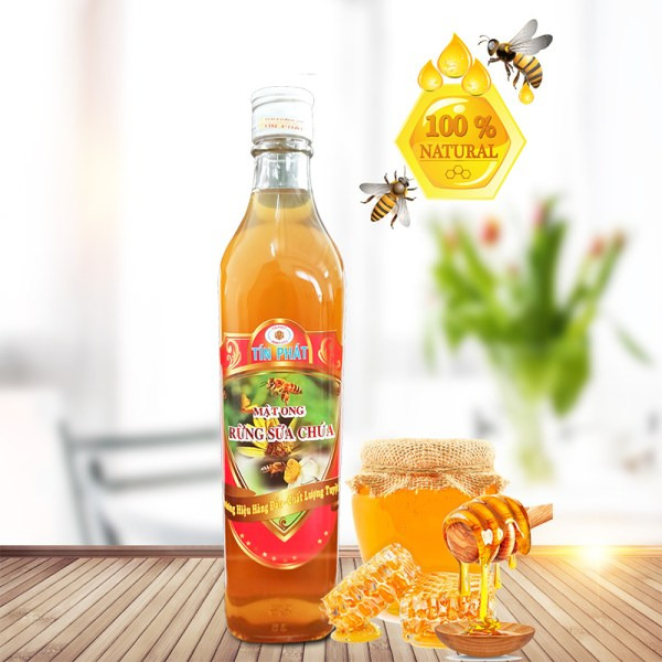 Mật ong hoa nhãn chai 200ml - Mật Ong Tín Phát - Công Ty Cổ Phần Mật Ong Tín Phát