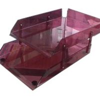 Khay hồ sơ 2 tầng Mica - Văn Phòng Phẩm Thành Nam - Công Ty TNHH Văn Phòng Phẩm Thành Nam