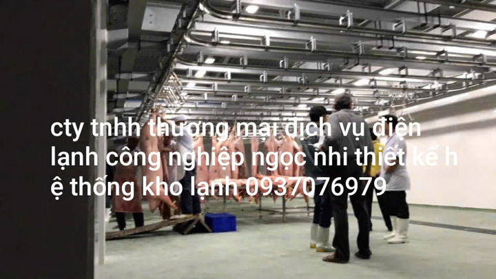 Thiết kế thi công lắp đặt hệ thống giết mổ gia súc