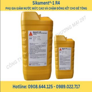 Sikament R4 - Sika 297 - Công Ty TNHH Xây Dựng Thương Mại 297