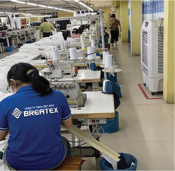 Hình ảnh nhà xưởng BREATEX