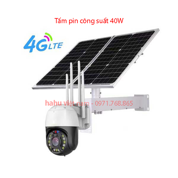 Camera năng lượng mặt trời 4G 3.0MP 40W - Camera Kỷ Nguyên Việt - Công Ty TNHH HaHu Việt Nam