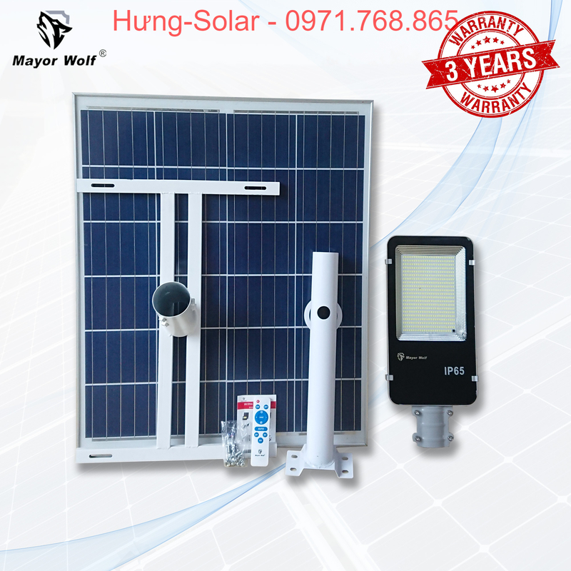 Đèn công trình năng lượng mặt trời Mayorwolf - Camera Kỷ Nguyên Việt - Công Ty TNHH HaHu Việt Nam