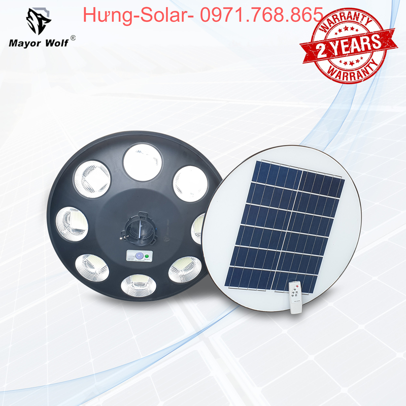 Đèn UFO năng lượng mặt trời 400W - Camera Kỷ Nguyên Việt - Công Ty TNHH HaHu Việt Nam