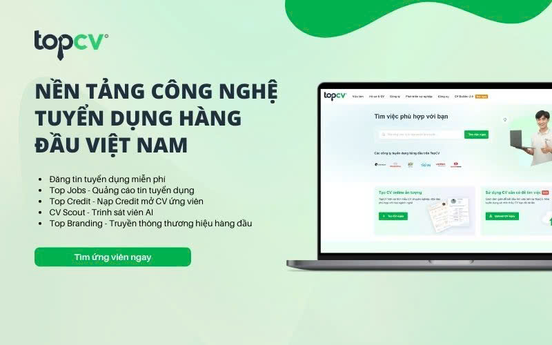  - Công Ty Cổ Phần TopCV Việt Nam