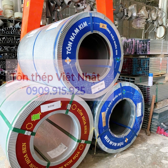 Tôn Hoa Sen lạnh/Lạnh mạ màu - Tôn & Thép Việt Nhật Tây Ninh - Công Ty TNHH TM DV Việt Nhật Tây Ninh