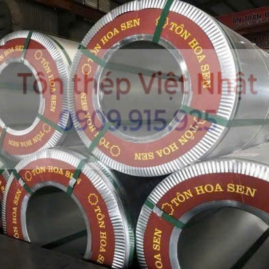 Tôn Hoa Sen lạnh/Lạnh mạ màu - Tôn & Thép Việt Nhật Tây Ninh - Công Ty TNHH TM DV Việt Nhật Tây Ninh