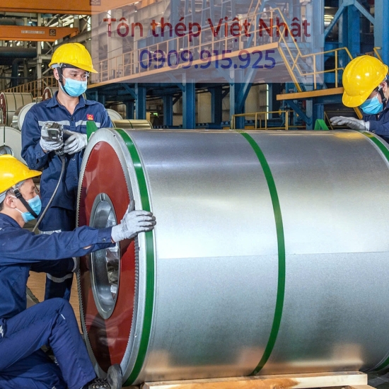 Tôn Hoa Sen lạnh/Lạnh mạ màu - Tôn & Thép Việt Nhật Tây Ninh - Công Ty TNHH TM DV Việt Nhật Tây Ninh