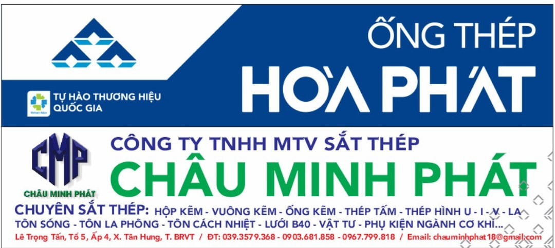 Logo công ty - Công Ty TNHH Một Thành Viên Sắt Thép Châu Minh Phát