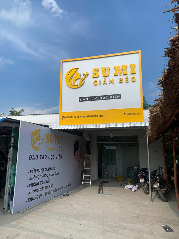 Bảng hiệu ALU chữ nổi