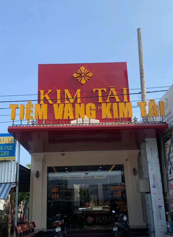 Bảng hiệu ALU chữ nổi
