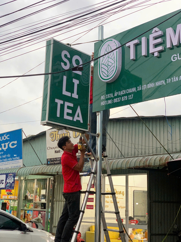 Bảng hiêu led
