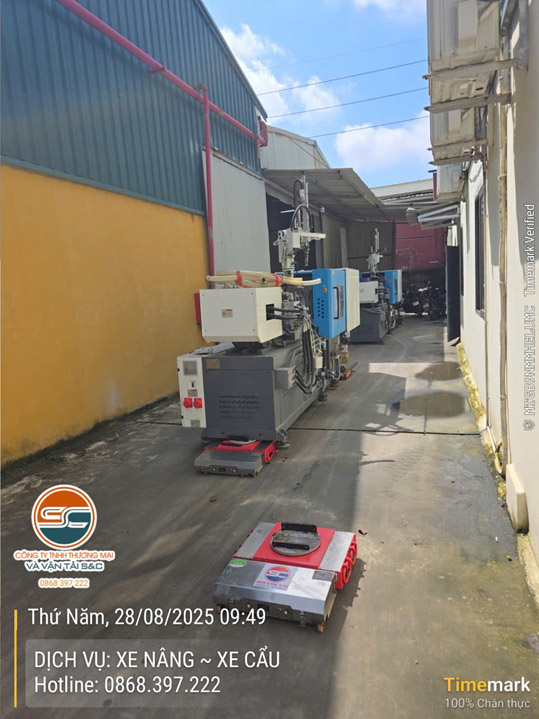Cho thuê xe nâng, xe cẩu - Xe Nâng S&C - Công Ty TNHH Thương Mại Và Vận Tải S&C