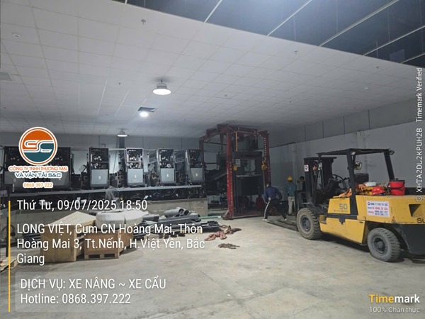Cho thuê xe nâng, xe cẩu - Xe Nâng S&C - Công Ty TNHH Thương Mại Và Vận Tải S&C