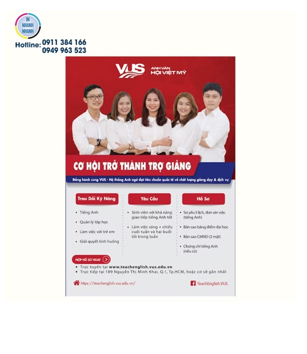 In Poster - In Nhanh Nhanh - Công Ty TNHH In Nhanh Nhanh