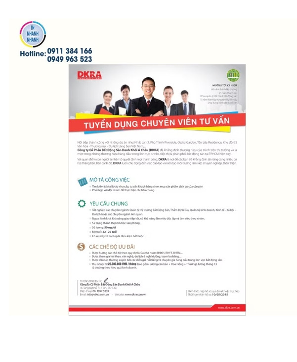 In Poster - In Nhanh Nhanh - Công Ty TNHH In Nhanh Nhanh