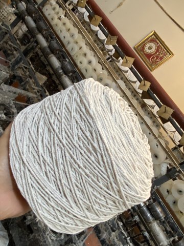 Sợi dây lé cotton - Dây Thun Dệt Phong Vân - Cơ Sở Sản Xuất Phụ Liệu May Mặc Phong Vân