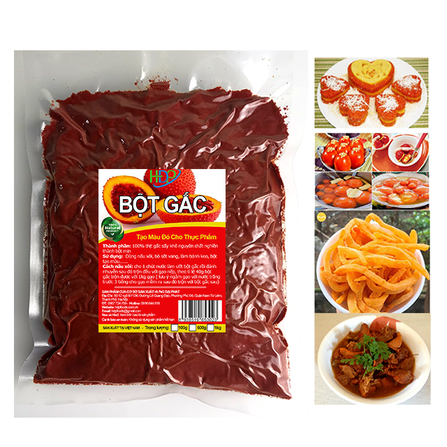 Bột gấc sấy khô túi 500g