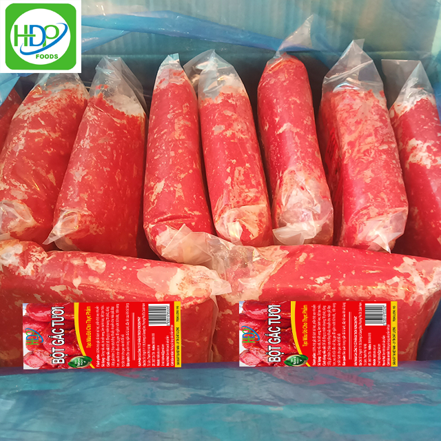 Bột gấc tươi đông lạnh túi 1kg