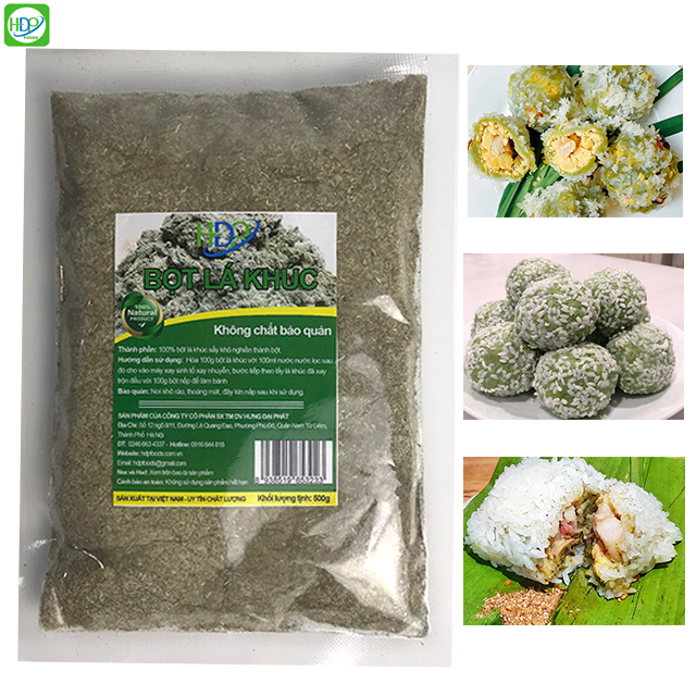 Bột lá khúc túi 500g