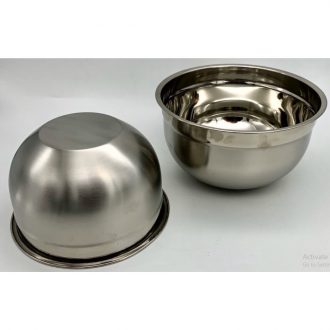 Thau inox trộn bột