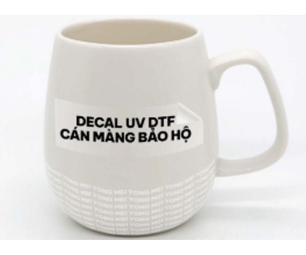 Nhãn decal UV DTF - Thiết Bị Mã Vạch Yong Mei - Chi Nhánh Công Ty TNHH Kỹ Thuật In ấn Yong Mei