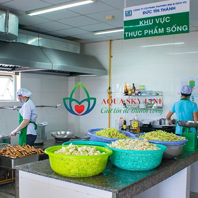 Dịch vụ thầu căn teen bệnh viện - Suất Ăn Công Nghiệp Sky Food - Công Ty TNHH Aqua Sky Line
