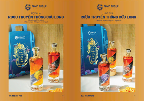 Quà Tết - Cửu Long Mỹ Tửu - Công Ty Cổ Phần Somo Gold