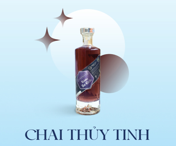 Rượu ba kích chai thủy tinh