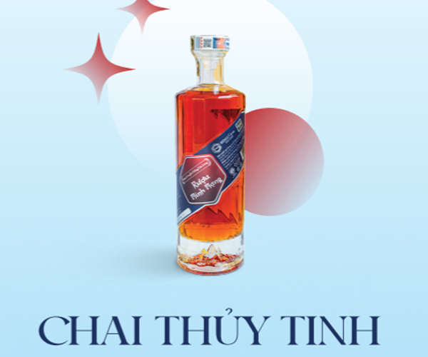 Rượu Minh Mạng chai thủy tinh
