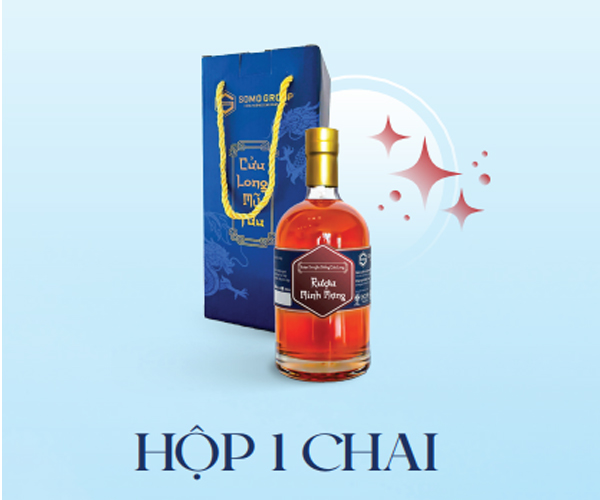 Rượu Minh Mạng hộp 1 chai
