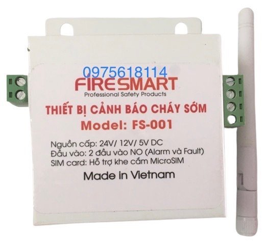 Bộ quay số tự động FIRESMART FS-001 - Tổng Kho PCCC - Công Ty TNHH Phòng Cháy Sao Xanh