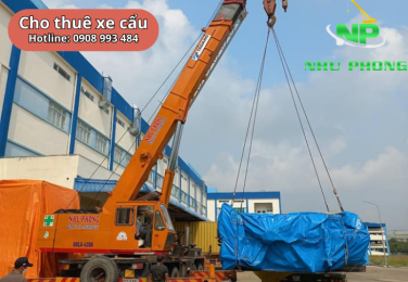 Cho thuê xe cẩu tại cụm KCN Bình Chuẩn giá tốt - uy tín