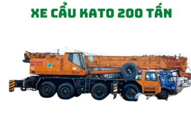 Cho thuê xe cẩu Kato 200 tấn - Cho Thuê Xe Cẩu, Xe Nâng Như Phong - Công Ty TNHH Xe Cẩu Như Phong