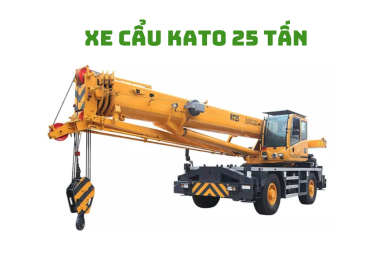 Cho thuê xe cẩu Kato rùa 25 tấn - Cho Thuê Xe Cẩu, Xe Nâng Như Phong - Công Ty TNHH Xe Cẩu Như Phong