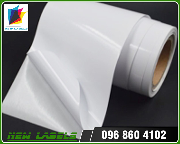 PP - gloss white - acrylic - đế trắng glassin (SP2431-F)