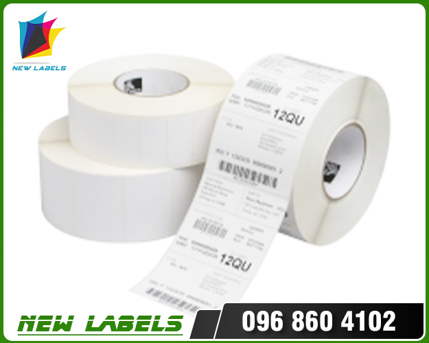 Giấy - nhiệt - acrylic - đế trắng glassin (ET431-R)