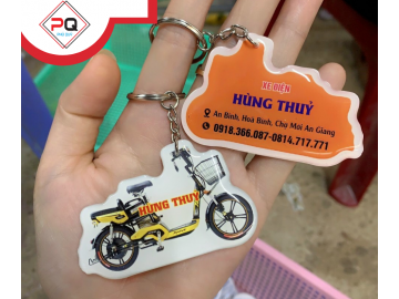Móc khóa hình xe điện - Công Ty TNHH Sản Xuất Quà Tặng Phú Quý