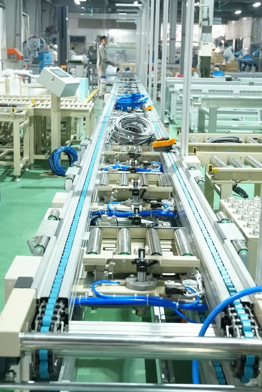 Băng tải con lăn - Máy Đóng Gói Mikyo CN Bình Dương - Công Ty Cổ Phần Máy Đóng Gói Mikyo