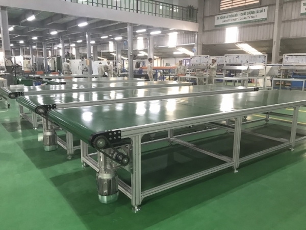 Băng tải dây Belt - Máy Đóng Gói Mikyo CN Bình Dương - Công Ty Cổ Phần Máy Đóng Gói Mikyo