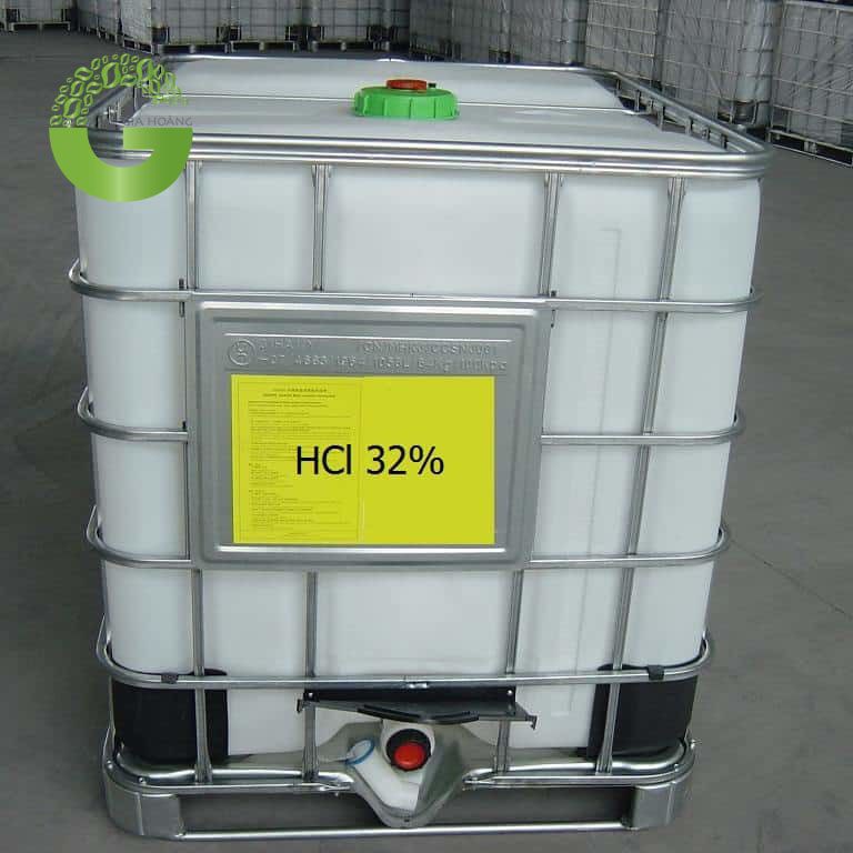 HCl - Axit Cloric 32% - Hóa Chất Gia Hoàng - Công Ty TNHH Thương Mại Dịch Vụ XNK Gia Hoàng