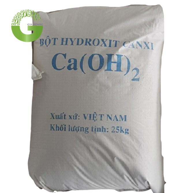 Ca(OH)2 - Calcium hydroxide - Hóa Chất Gia Hoàng - Công Ty TNHH Thương Mại Dịch Vụ XNK Gia Hoàng