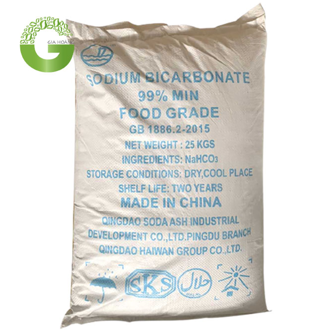 NaHCO3 99% - Sodium Bicarbonat - Hóa Chất Gia Hoàng - Công Ty TNHH Thương Mại Dịch Vụ XNK Gia Hoàng